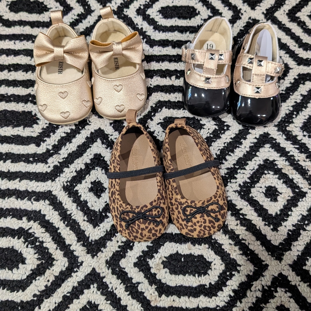 Baby Girl Dress Shoe Bundle
